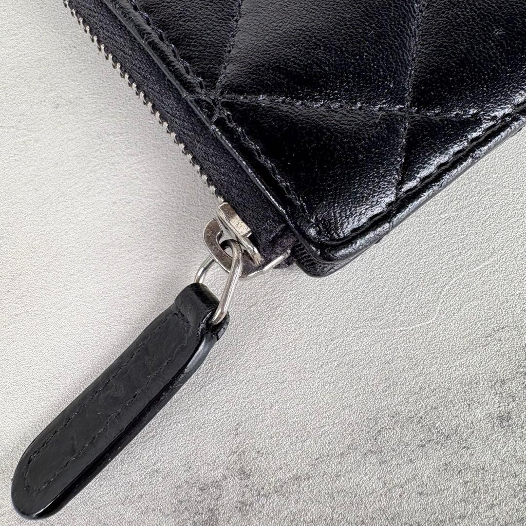 CHANEL シャネル　マトラッセ　キーリング付き　ケース