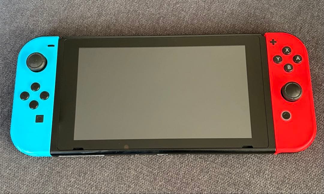 Nintendo Switch 本体 ネオンブルー・レッド　ケース・スタンド付！