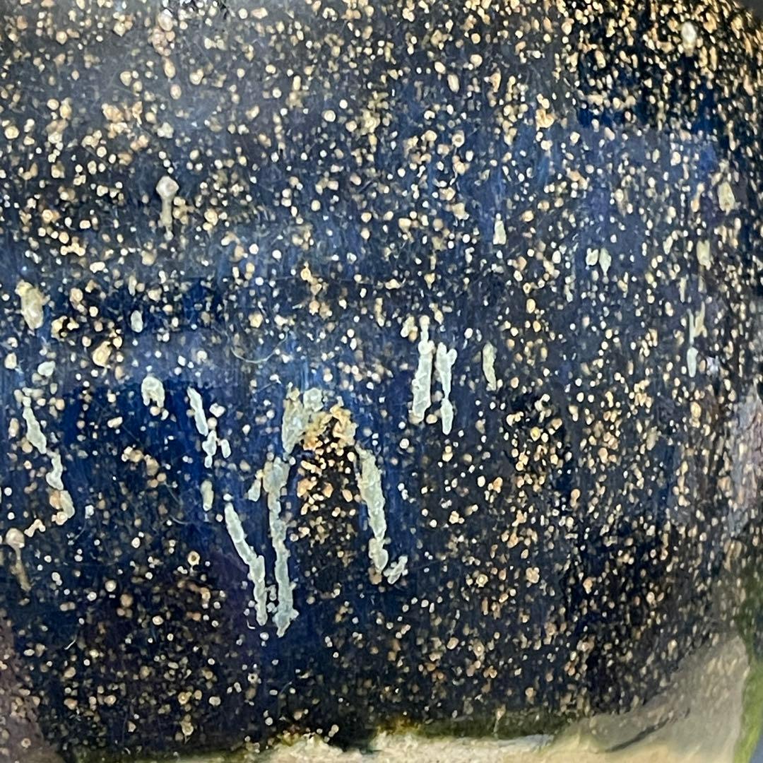 瀬戸焼 水野双鶴 茶碗 茶道具 骨董品 894