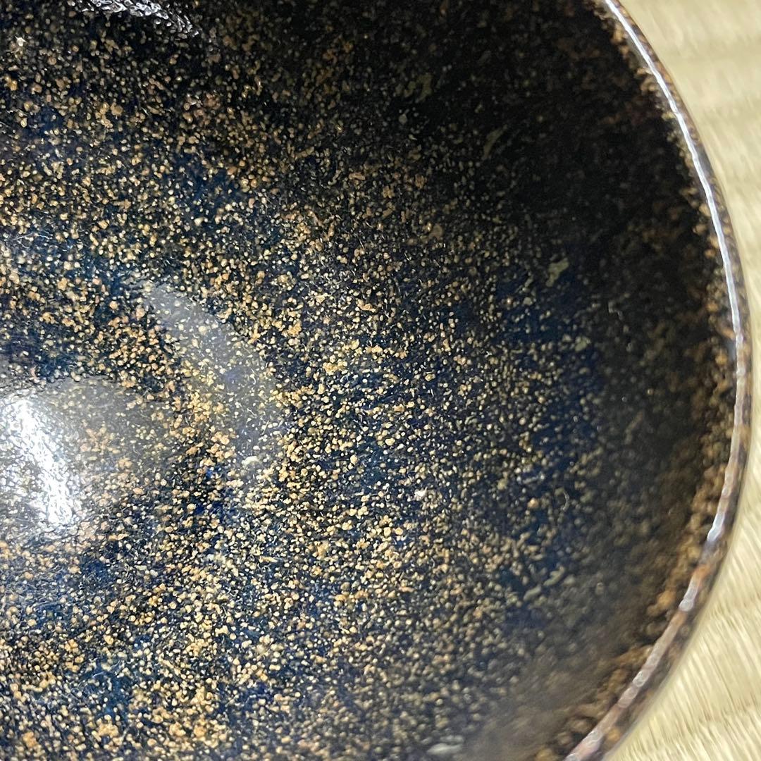 瀬戸焼 水野双鶴 茶碗 茶道具 骨董品 894