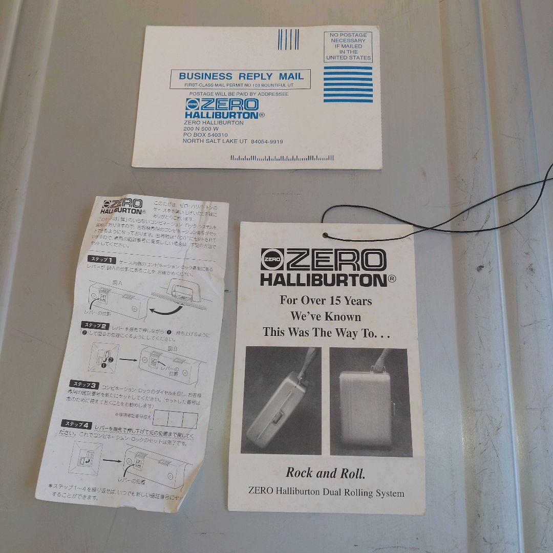 【訳あり】ZERO HALLIBURTON　ゼロハリバートン✨大型キャリーケース