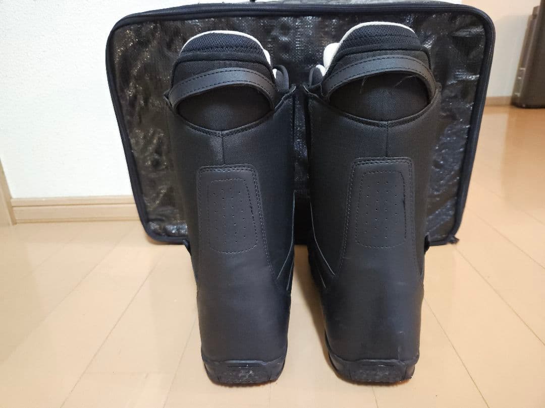 【ブーツケース付き】スノーボードブーツ ブラック 27.5cm ボア