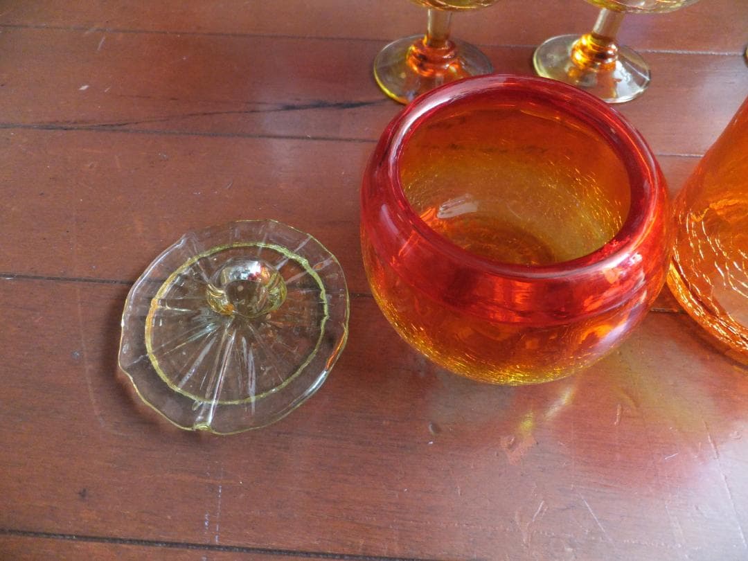 琉球ガラスのグラスなどのいろいろ１３個セット