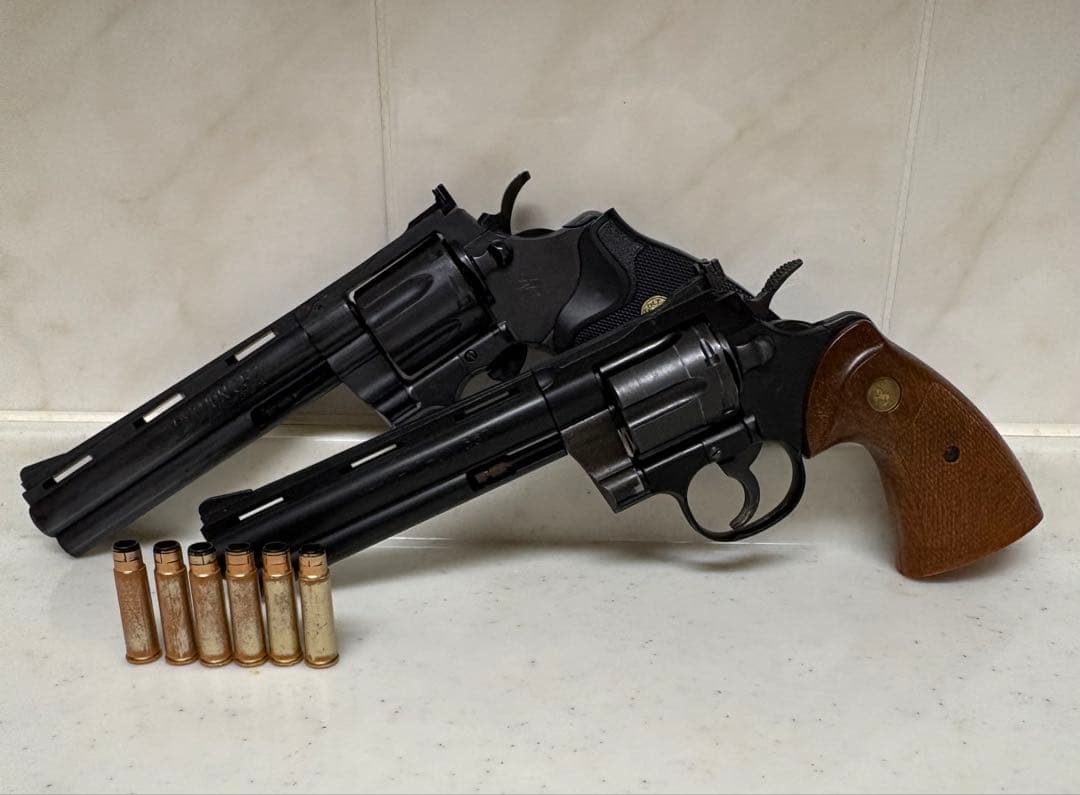 タナカワークス&東京マルイ　 コルトパイソン357マグナム