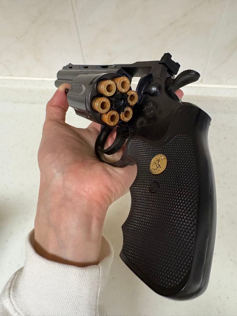 タナカワークス&東京マルイ　 コルトパイソン357マグナム