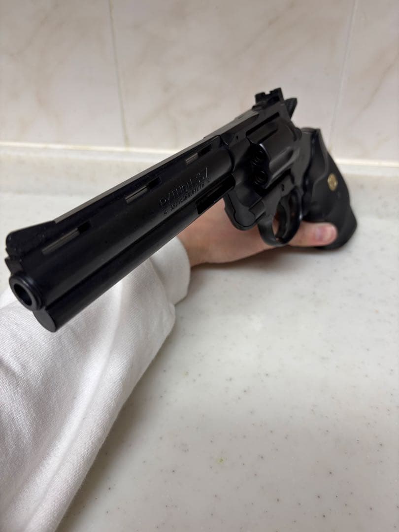 タナカワークス&東京マルイ　 コルトパイソン357マグナム