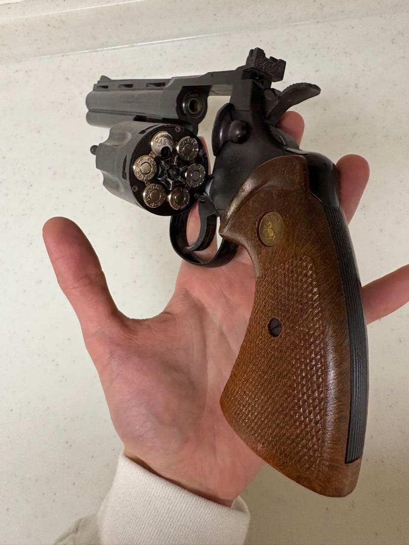 タナカワークス&東京マルイ　 コルトパイソン357マグナム