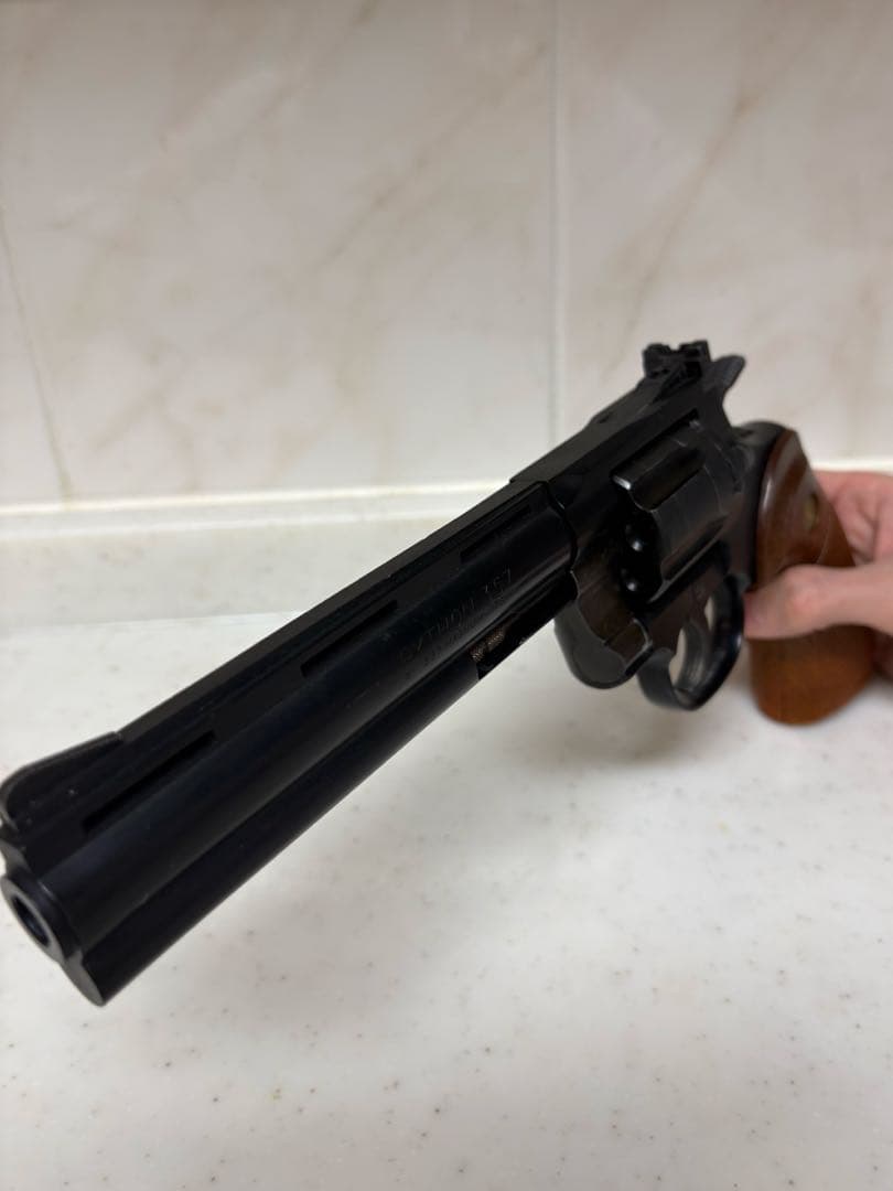 タナカワークス&東京マルイ　 コルトパイソン357マグナム