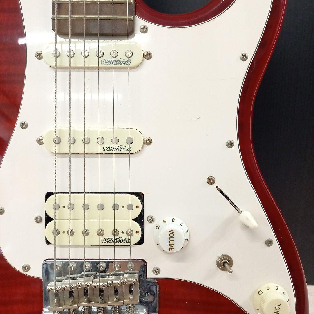 セット1 BUSKER'S BST-2H ストラトキャスター シースルーレッド