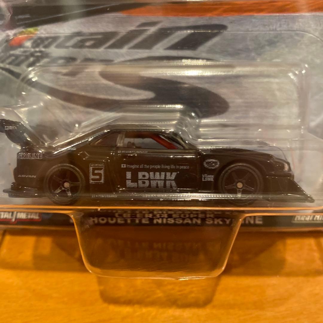 ホットウィール スカイライン ER34 LBWK スーパーシルエット チェイス