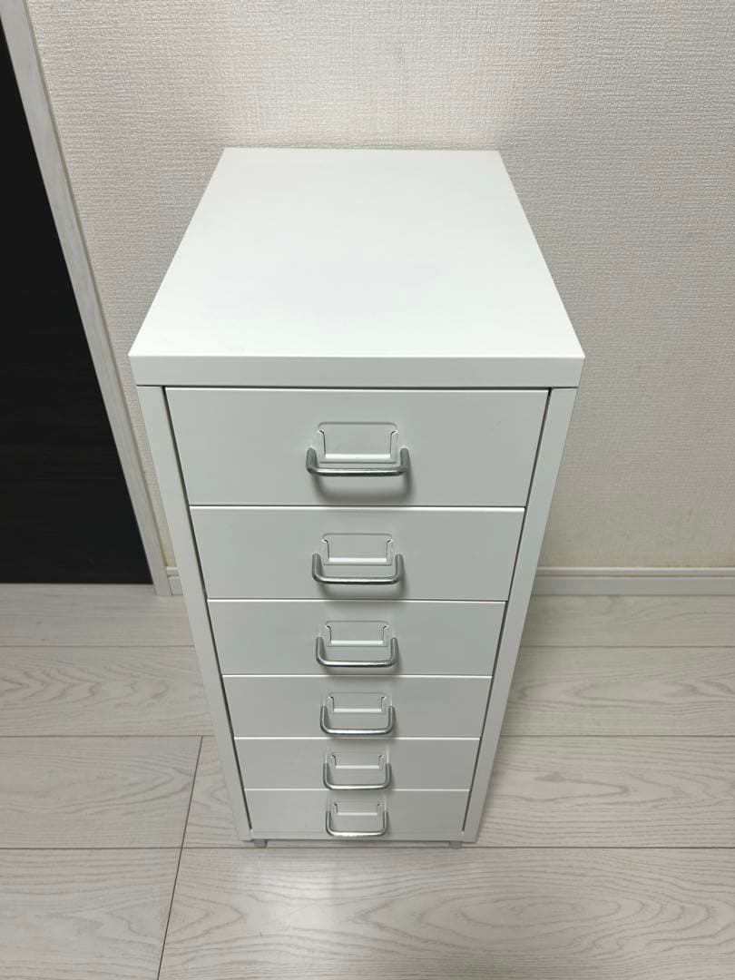 IKEA HELMER ヘルメル 6段チェスト ホワイト