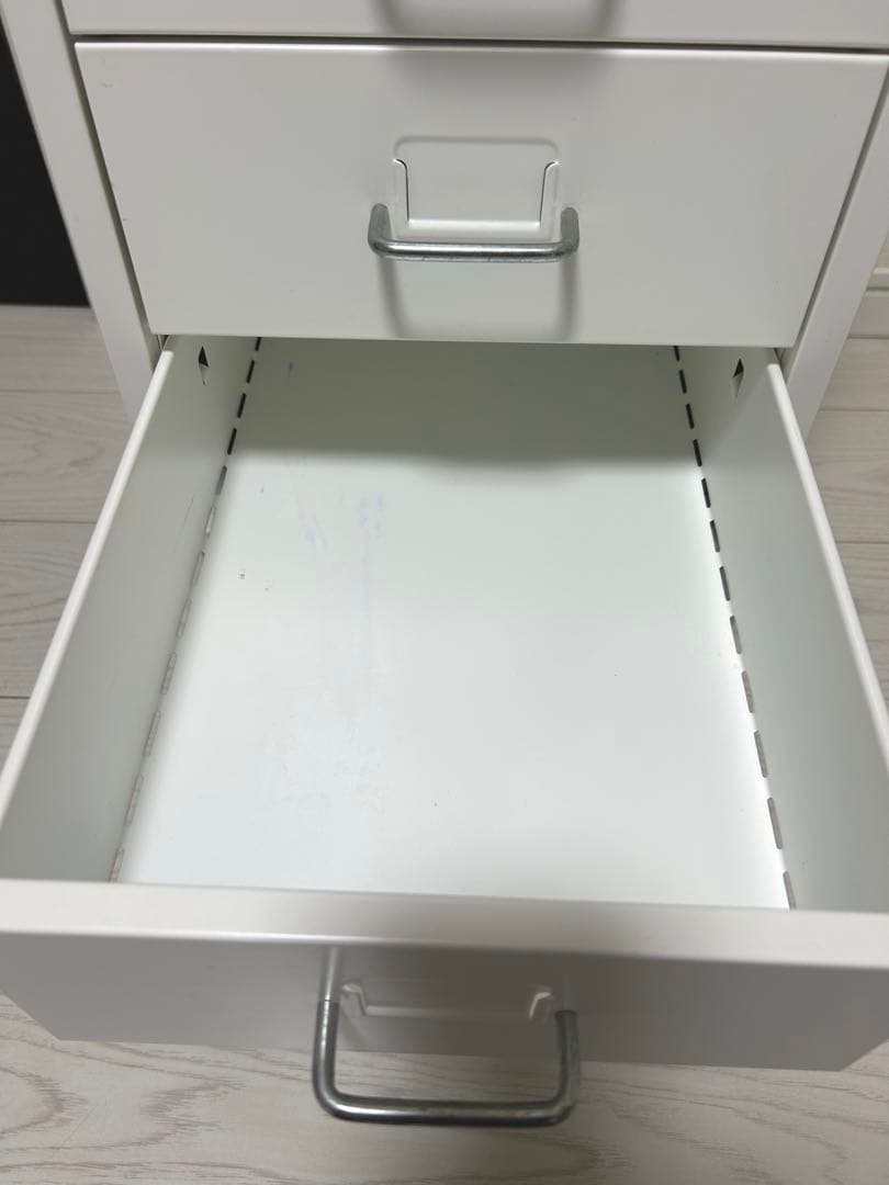 IKEA HELMER ヘルメル 6段チェスト ホワイト