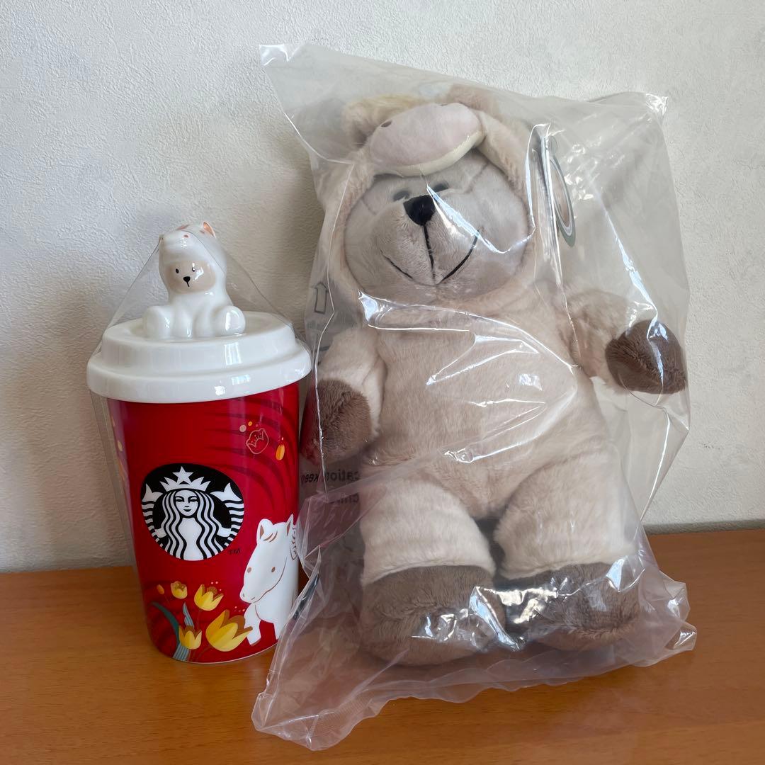 ベアリスタうま(オンライン限定)+ニューイヤーキャニスターうま