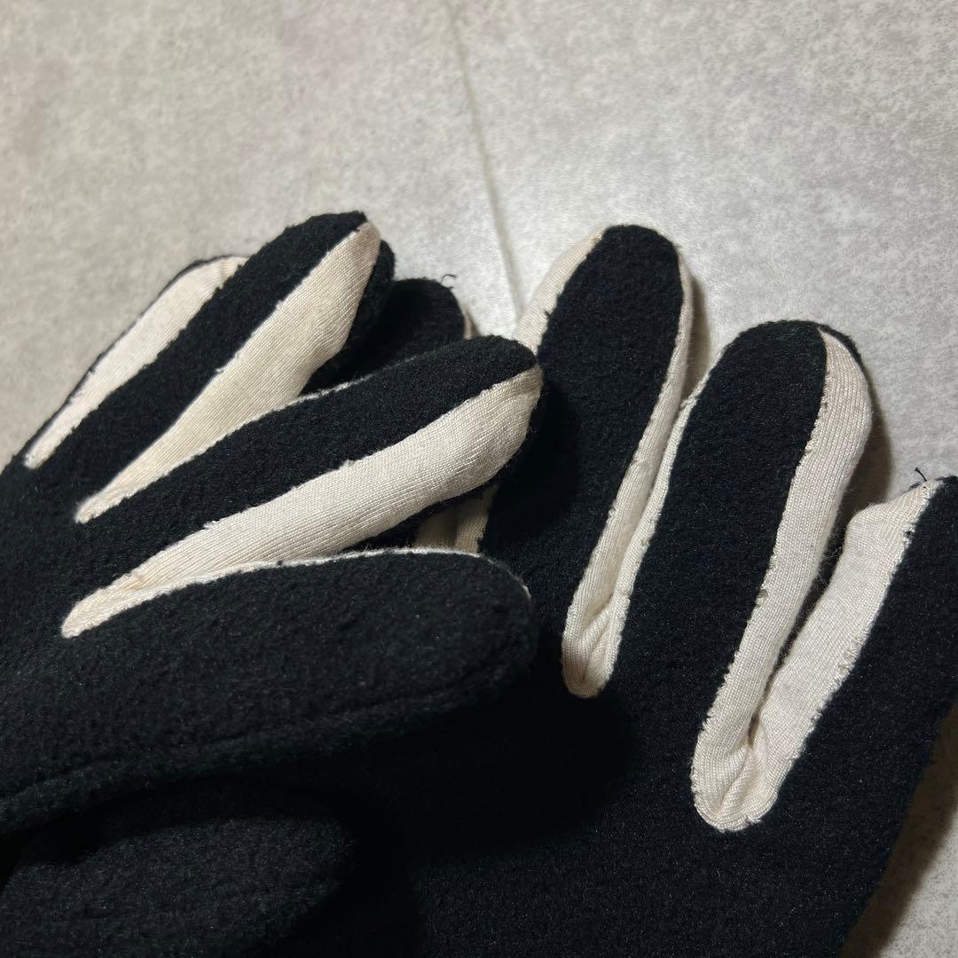 90sエンポリオアルマーニ革手袋グローブ男前ブラックレザー｜手の大きい方も対応✨