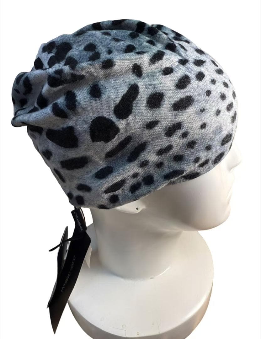 DOLCE & GABBANA ヒョウ柄ニット帽　男女