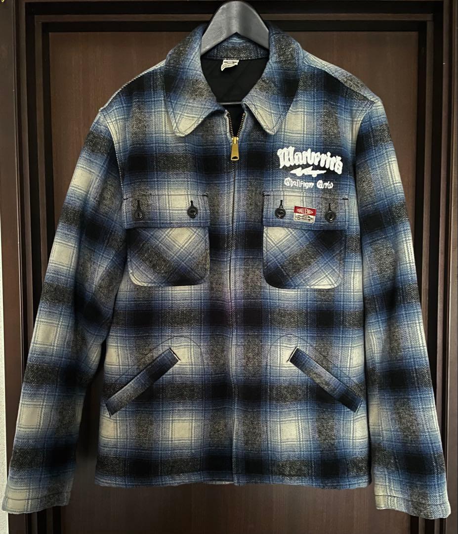 CHALLENGER × FIVE BROTHER　JACKET BLUE L