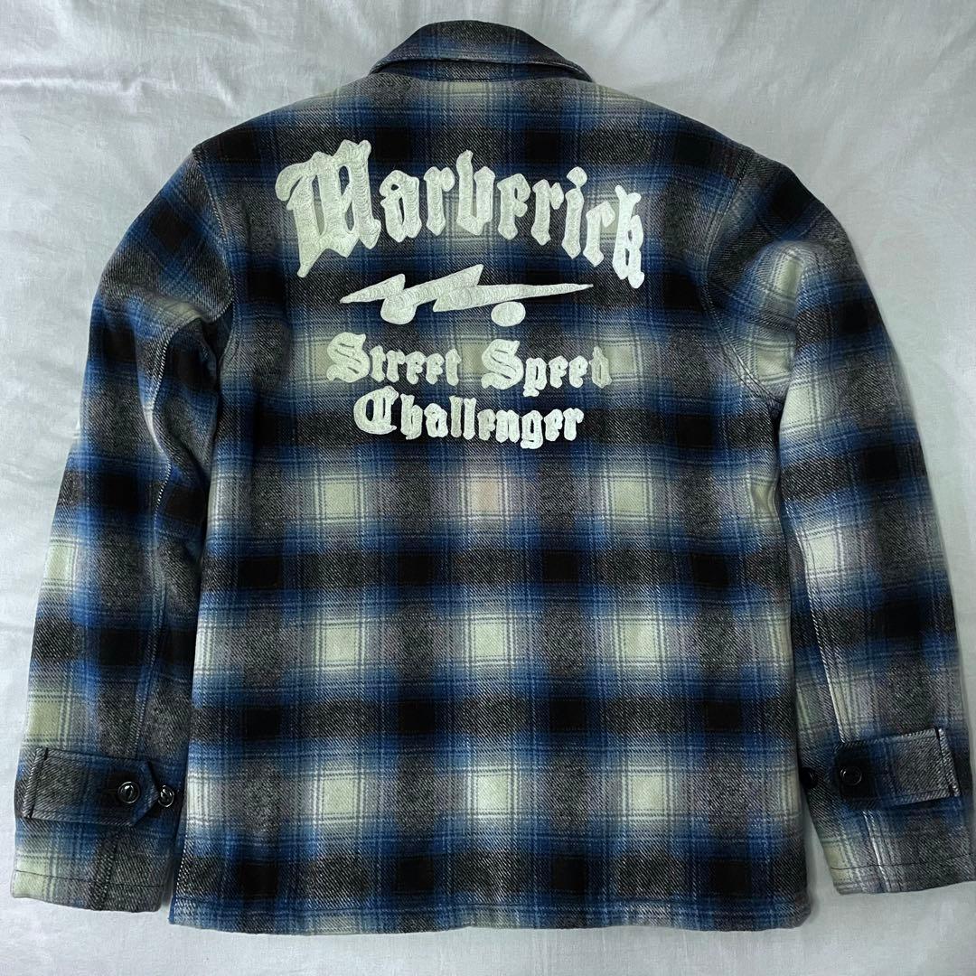 CHALLENGER × FIVE BROTHER　JACKET BLUE L