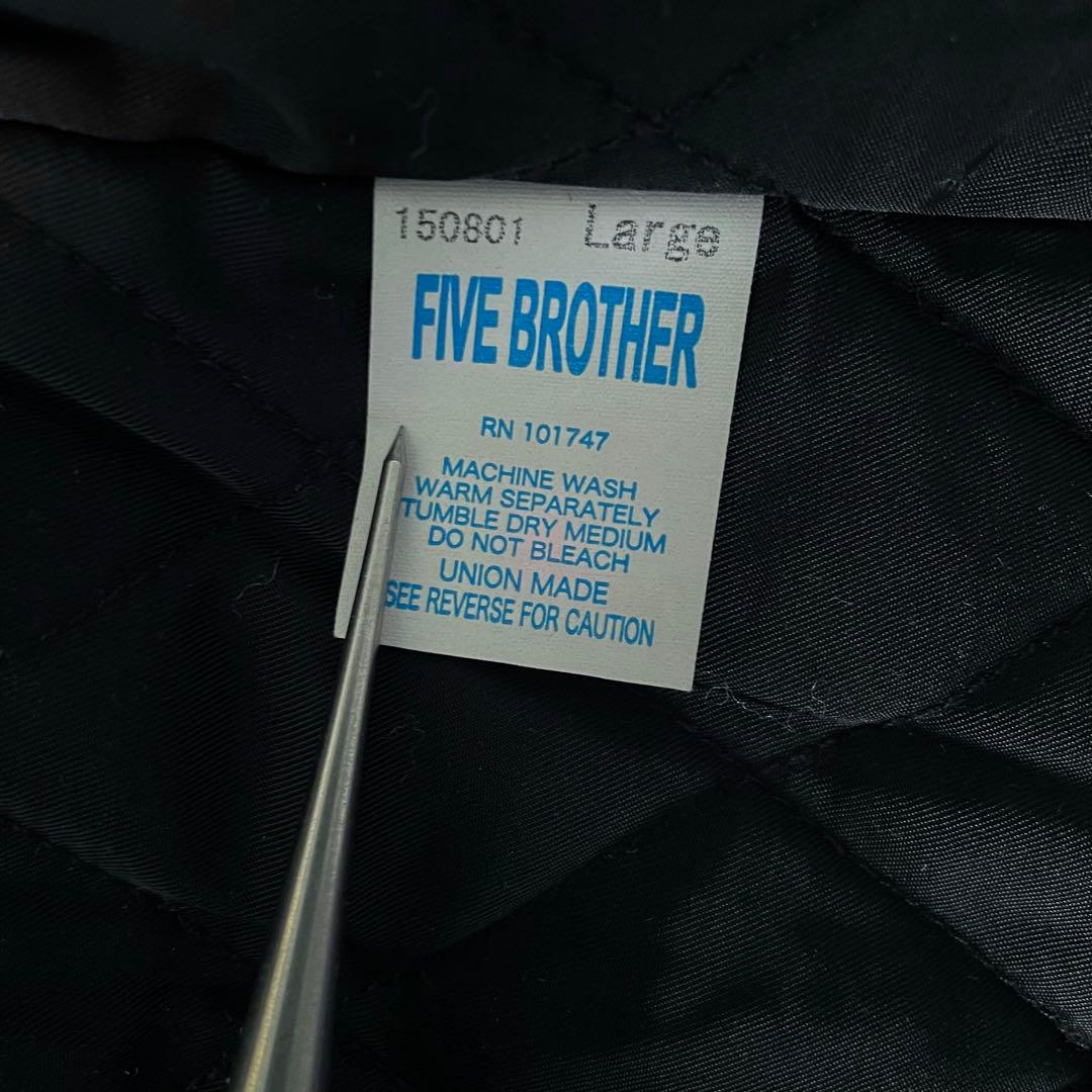 CHALLENGER × FIVE BROTHER　JACKET BLUE L