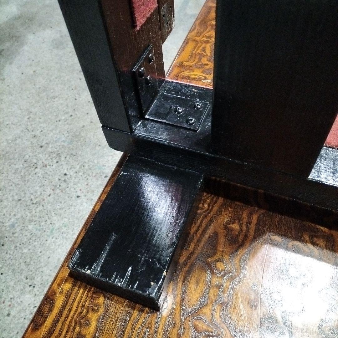 長胴太鼓　平打ち　立奏太鼓台　1.5尺〜2尺用中古品