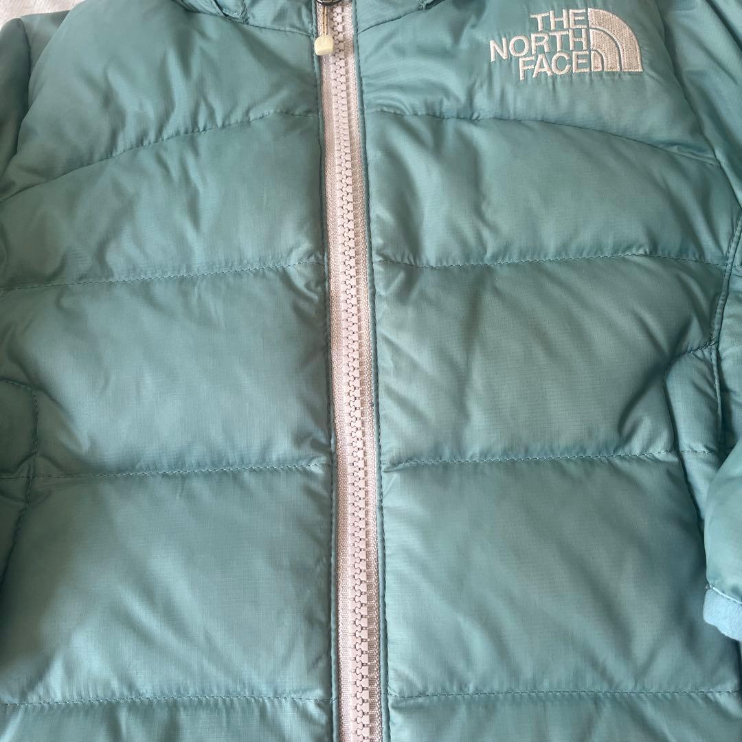 THE NORTH FACE ベビーキッズ　フード付きダウンジャケット　90