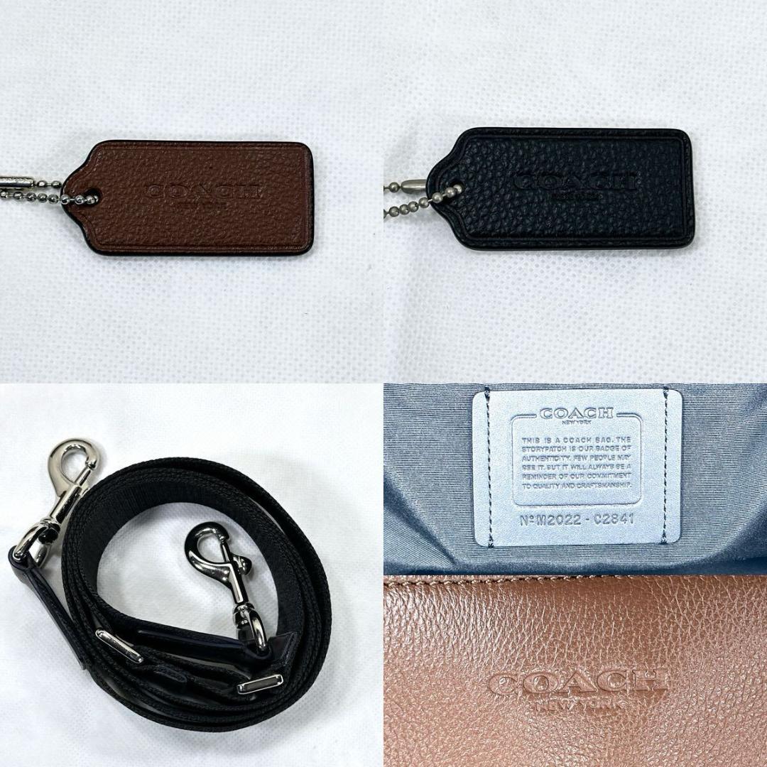 【極美品】コーチ ベケット 2way ビジネスバッグ ショルダー レザー A4可