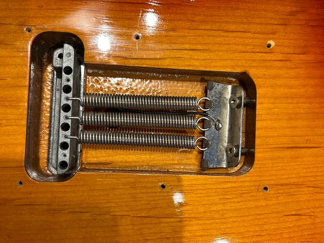 エレキギター サンバースト ギターケース付き