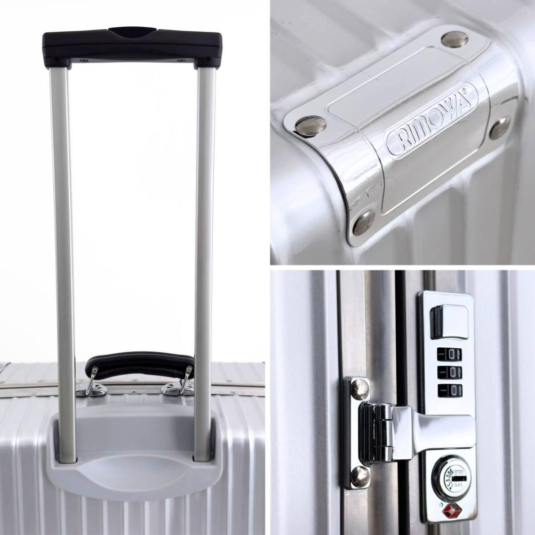 美品 リモワ クラシックフライト 78L 4輪 TSAロック チェックインL