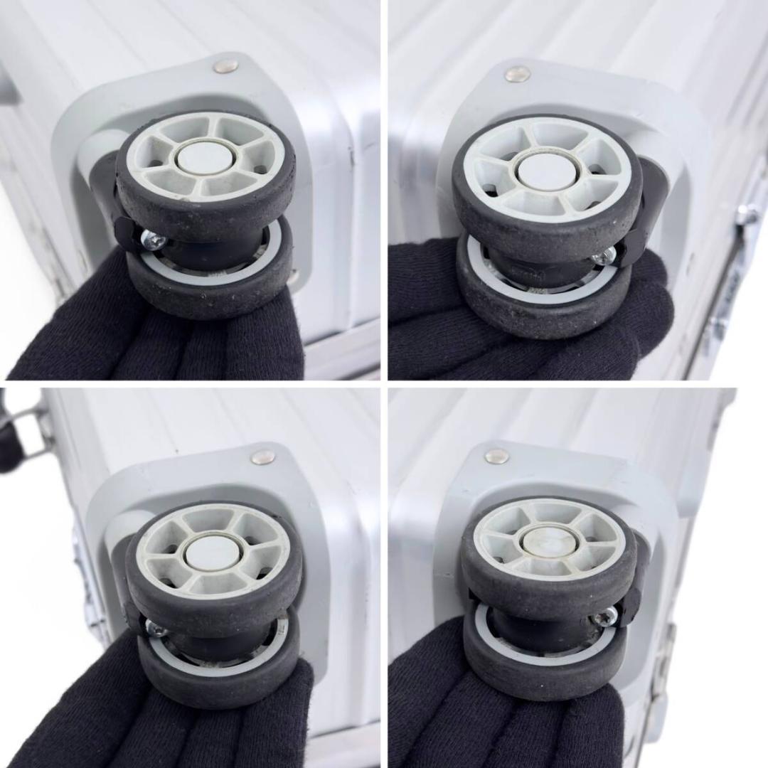 美品 リモワ クラシックフライト 78L 4輪 TSAロック チェックインL