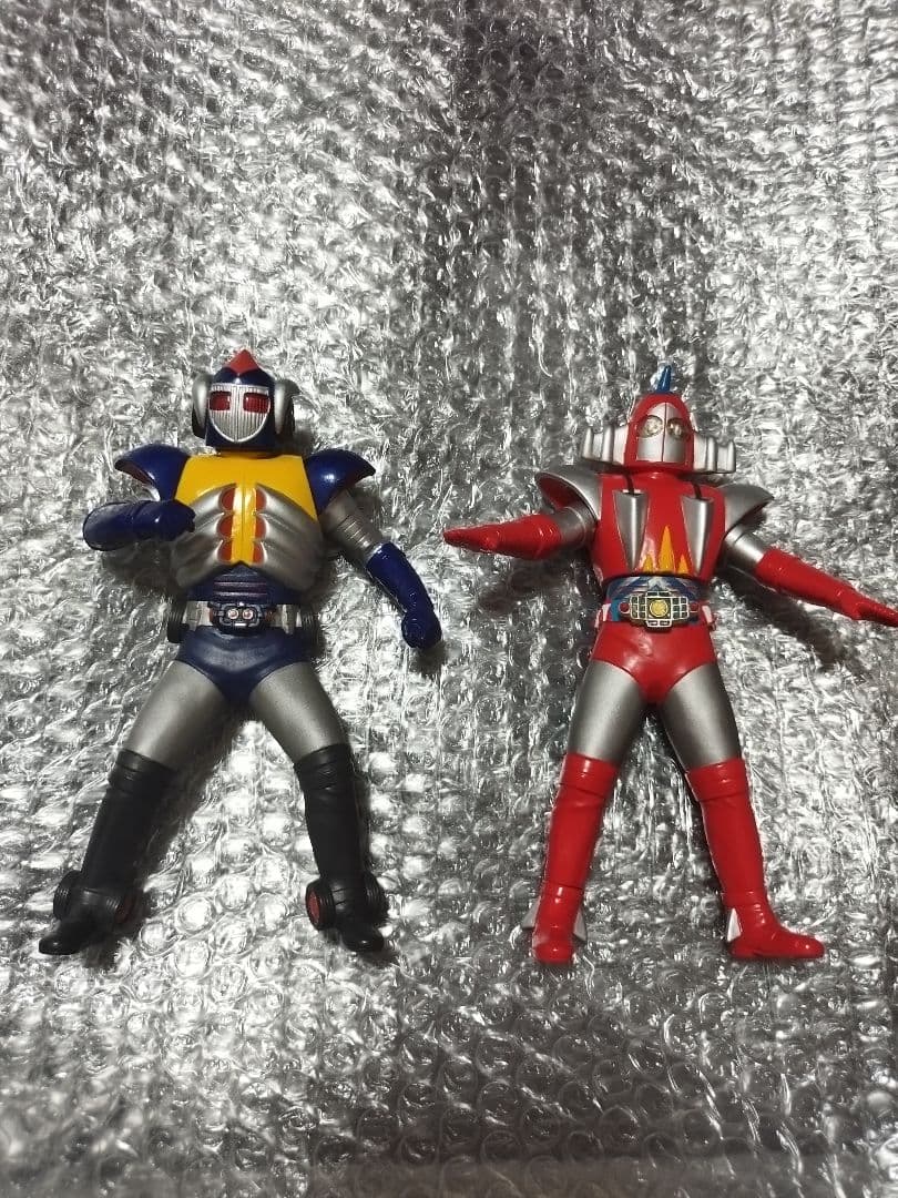 ソフビ魂　宇宙鉄人　キョーダイン　2体セット