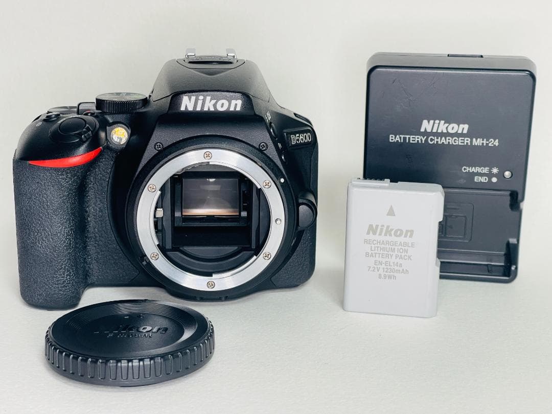 Nikon D5600 ☆Wi-Fi内蔵 ☆高性能一眼レフ☆自撮り可能☆ ニコン