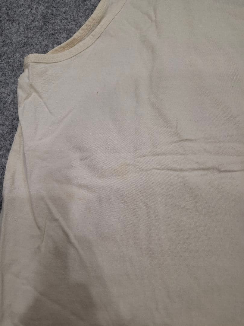 シュプリーム　タンクトップ　 ナチュラル　クリーム　XL