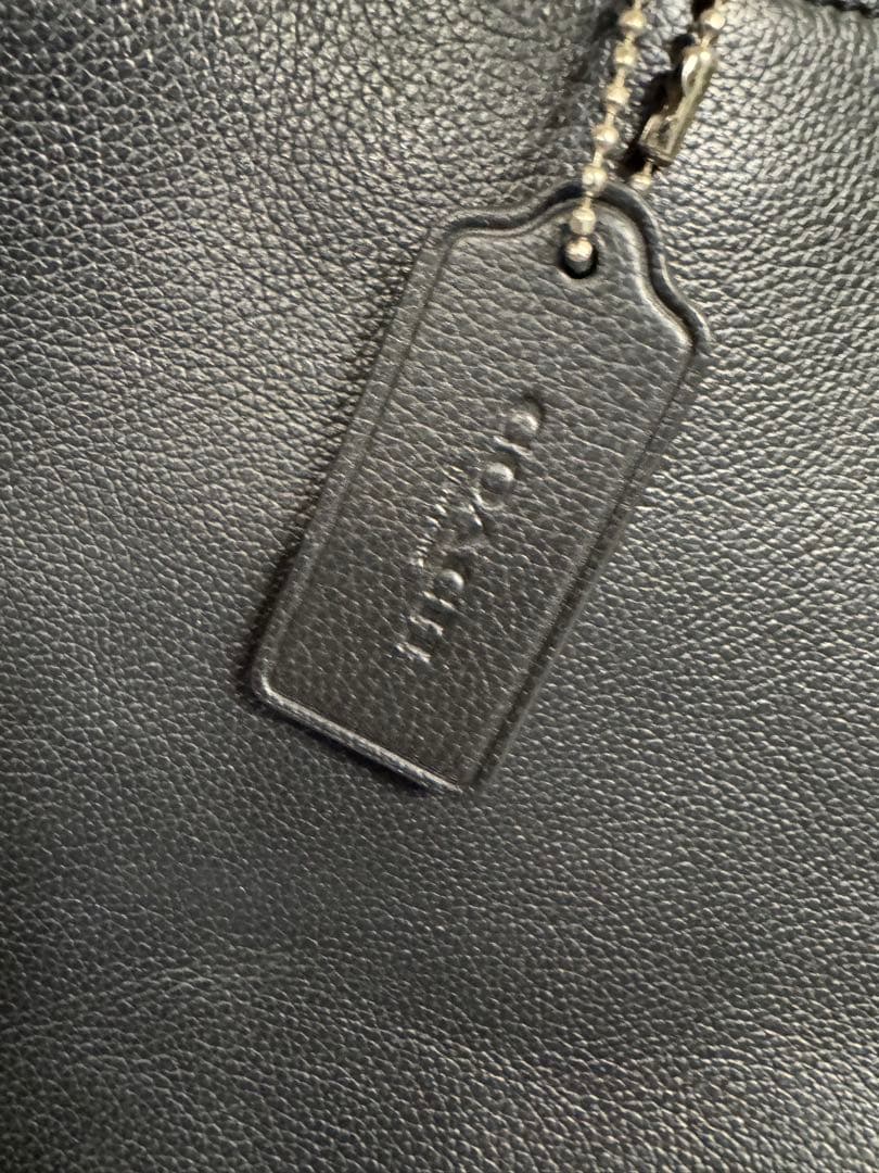 コーチ　COACH トート　バッグ　ビジネス　レザー　2way ブラック