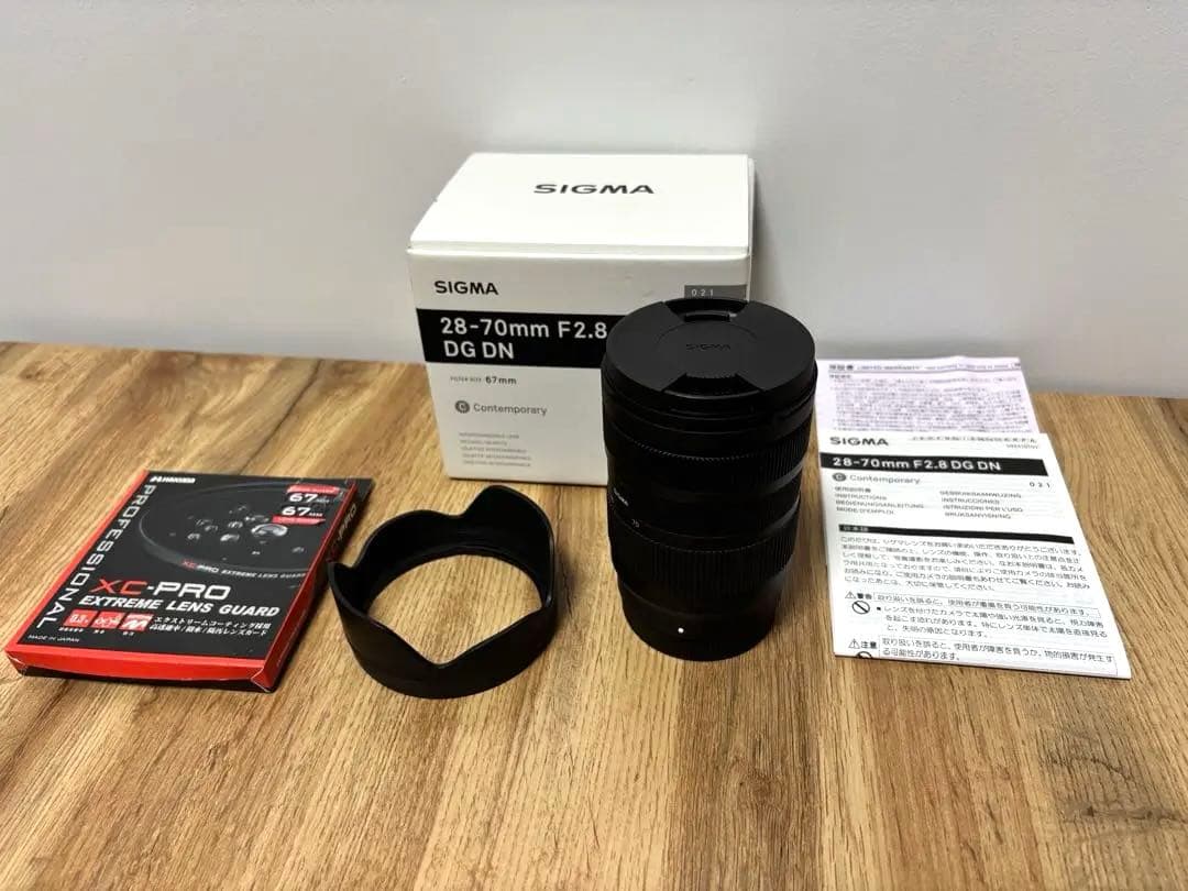 美品 SIGMA 28-70mm F2.8 DG DN ズームレンズ　Lマウント