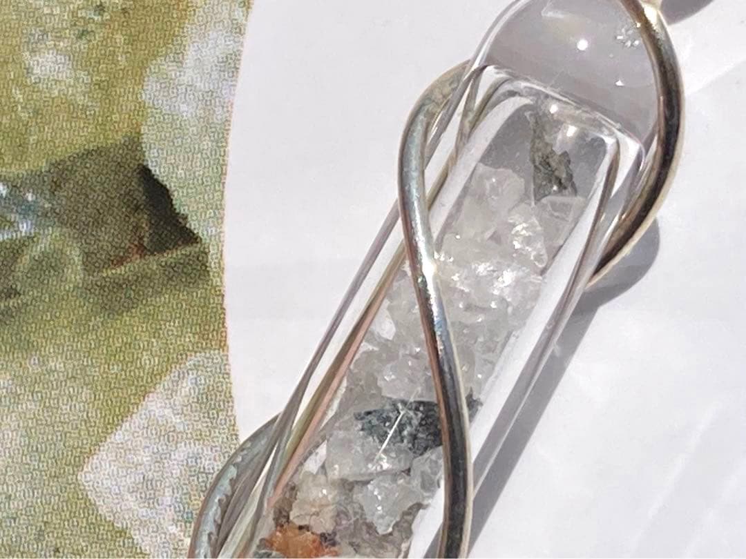 H&E社 フェナカイト　ペンダントトップ　ロシア産　ヘブン＆アース社