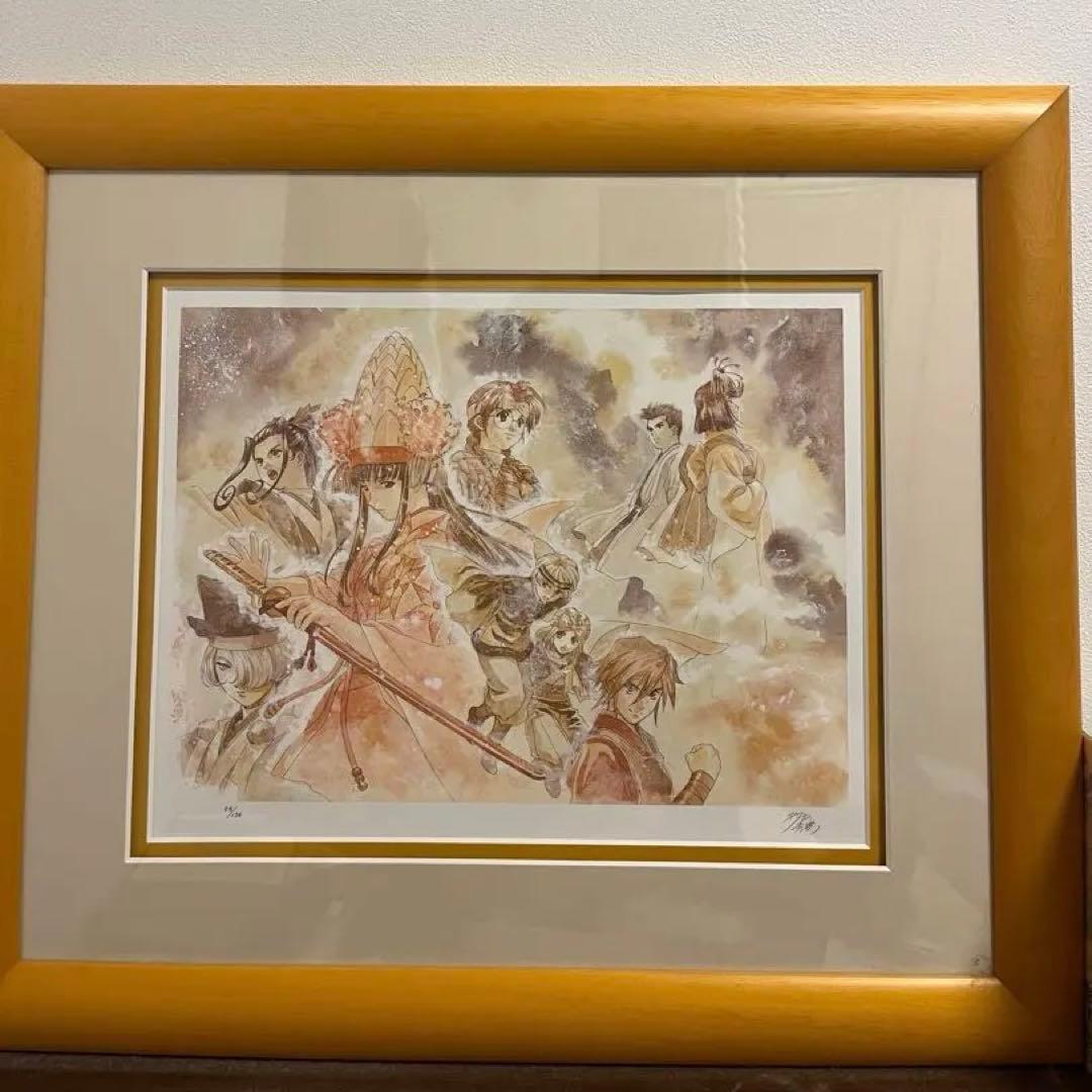 サクラ大戦　リトグラフ　八犬伝