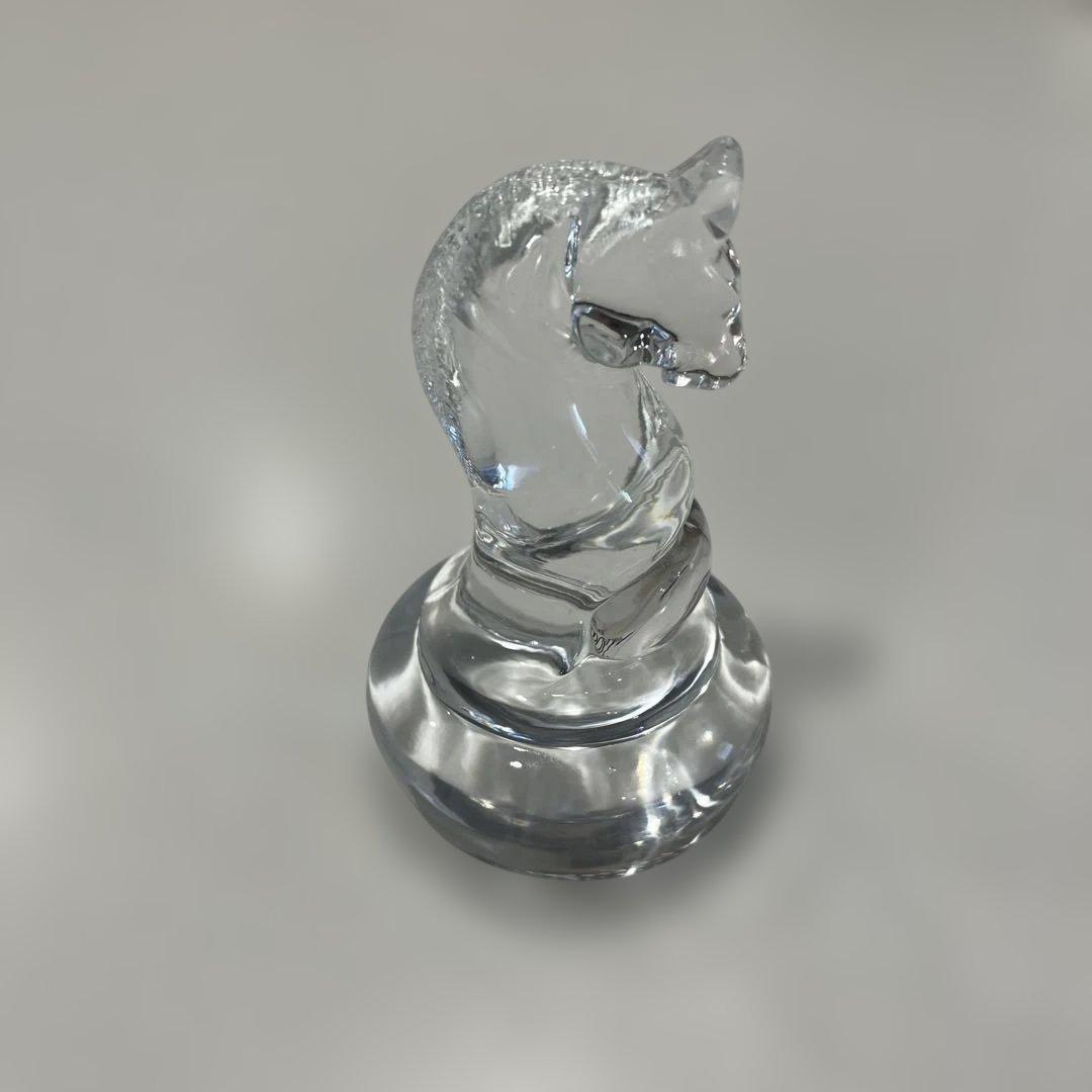 コスタボダ　ナイト　スウェーデン　ヴィンテージ　ホース　馬　オブジェ　ガラス