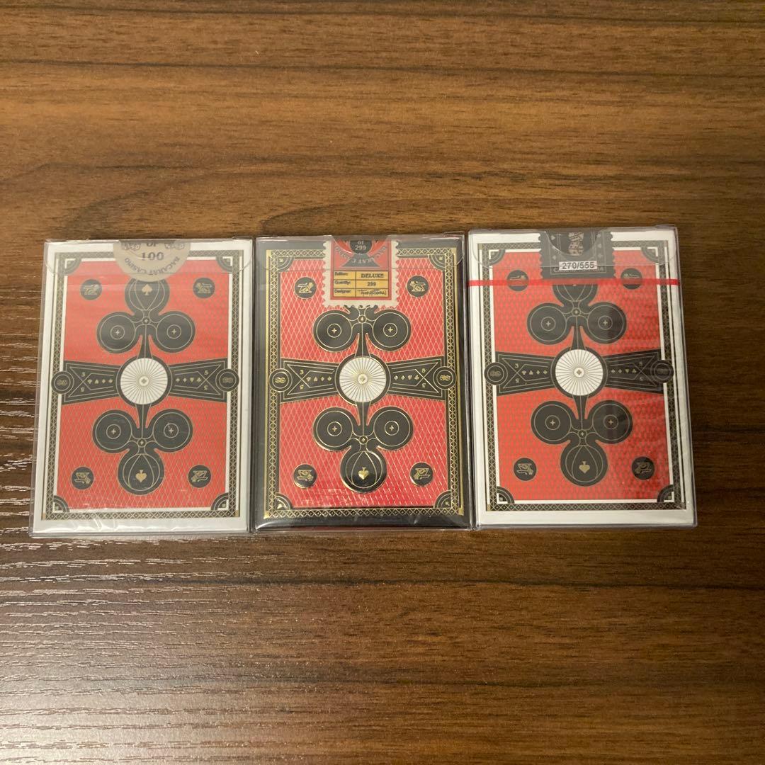 トランプ GEMINI Bacarat Casino set