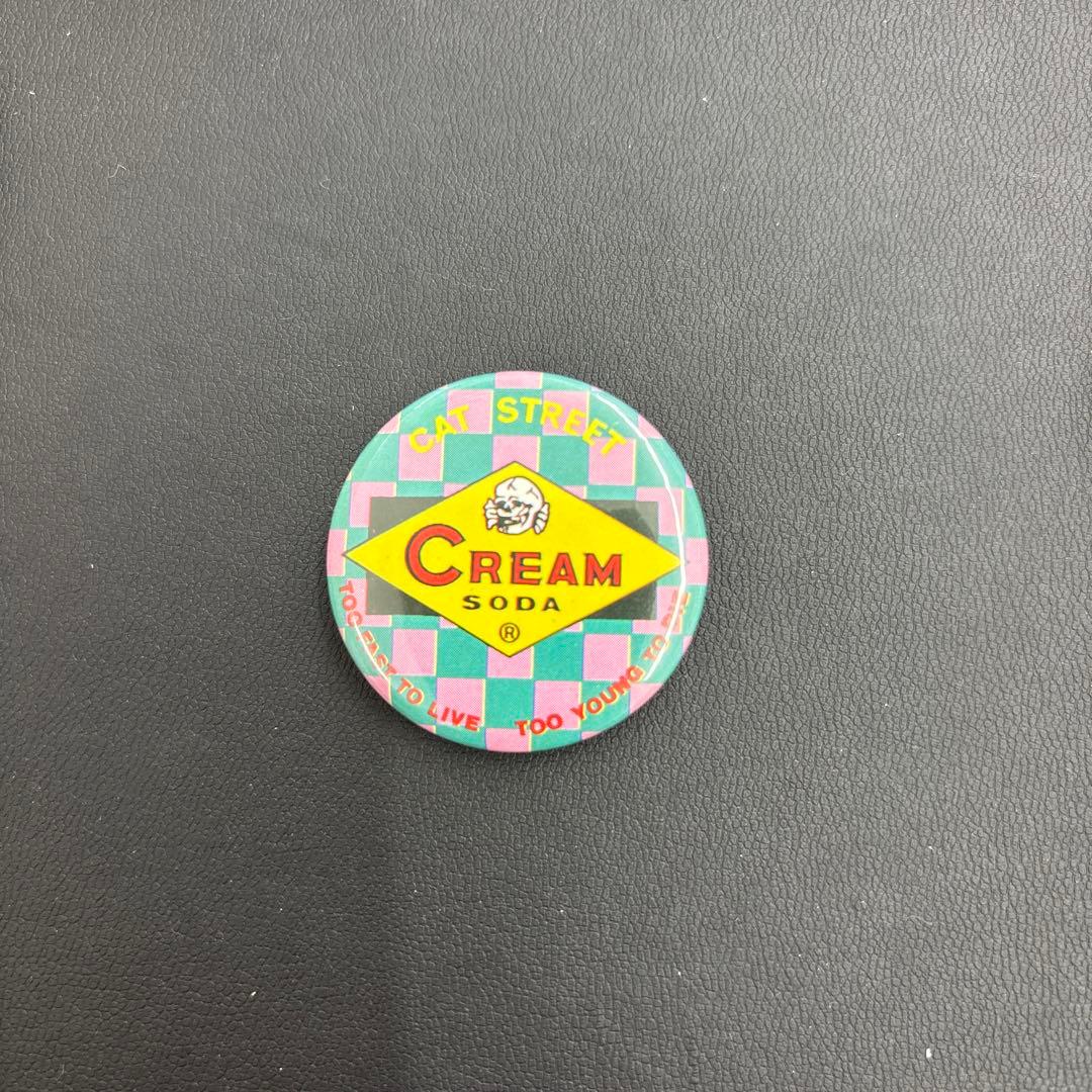 【おまけ付】クリームソーダ♦︎ティミー缶バッチ等4点セット+1点 80'sモノ