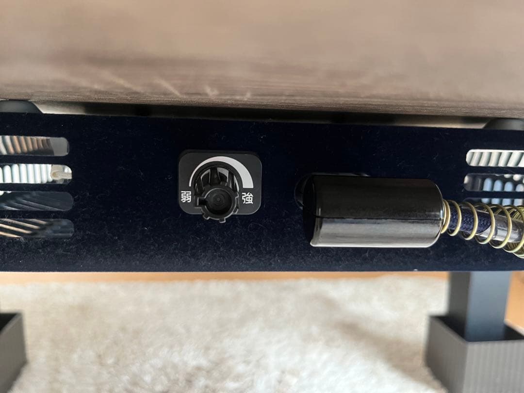 ニトリ　こたつテーブル　長方形　80㎝×60㎝×38㎝　ブラウン 木製