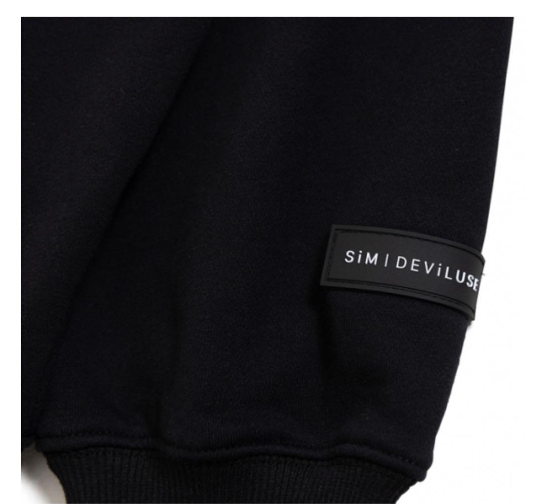 ミュージシャン SiM x Deviluse ZIP Hoodie Black S25001