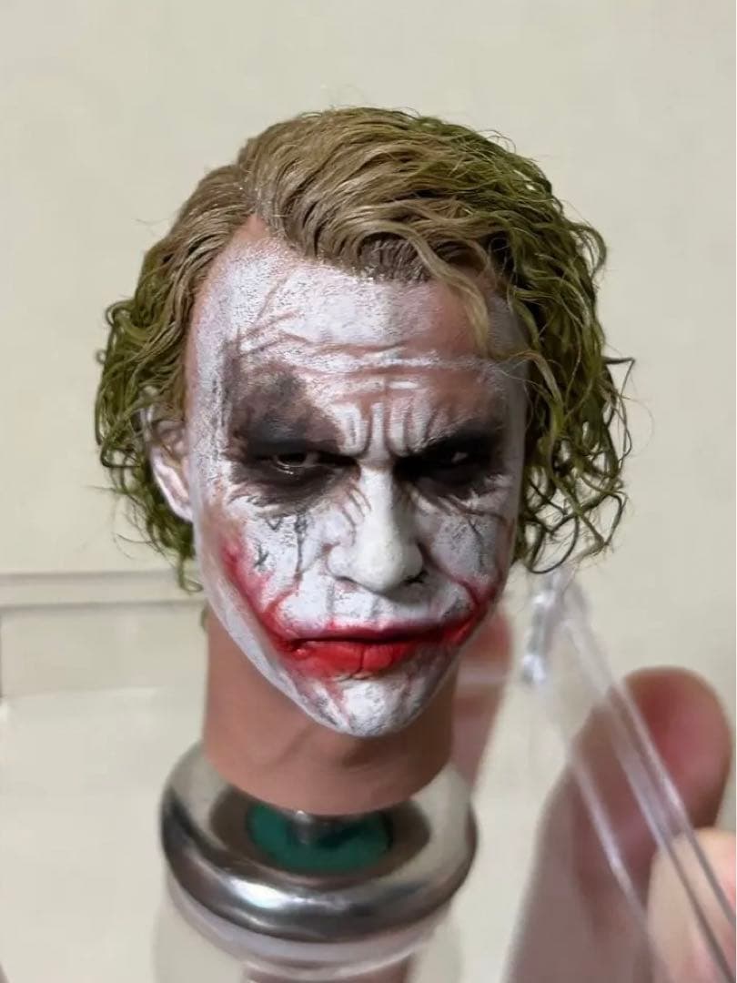 1/6 カスタム植毛ヘッド ダークナイト ジョーカー 審問1.0Ver