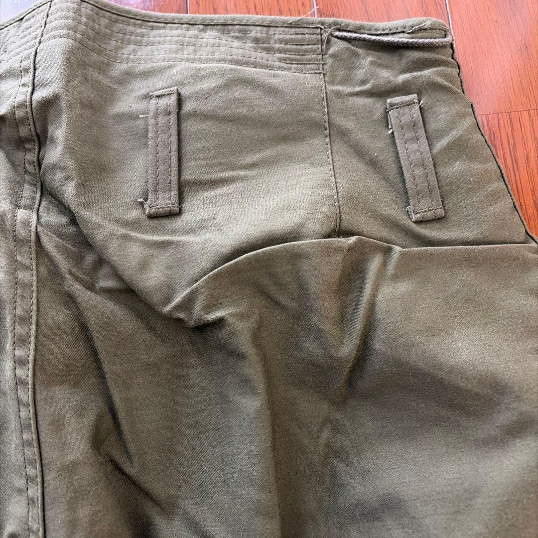 【超貴重・新品】米軍放出品　81年製　防寒・デッキパンツ　M