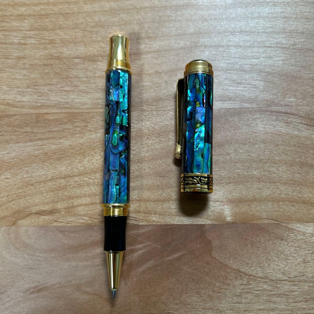 Xezo マエストロ　ローラーボールペン　螺鈿