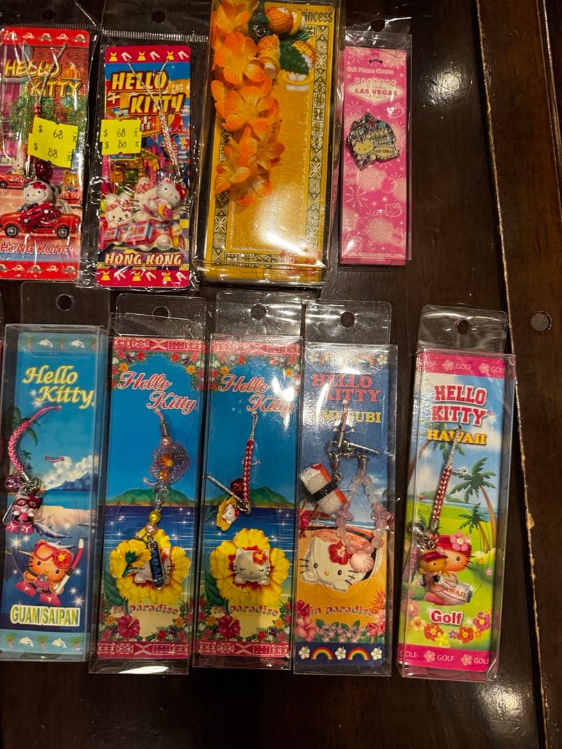 海外限定ご当地キティーストラップ