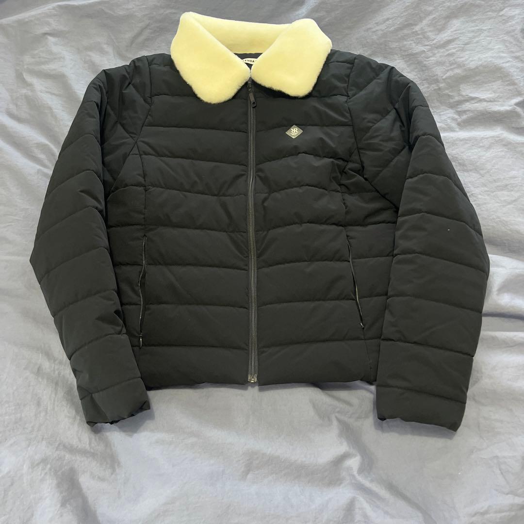 リエンダゴルフ　Ｆファーカラーキルティングジャケット