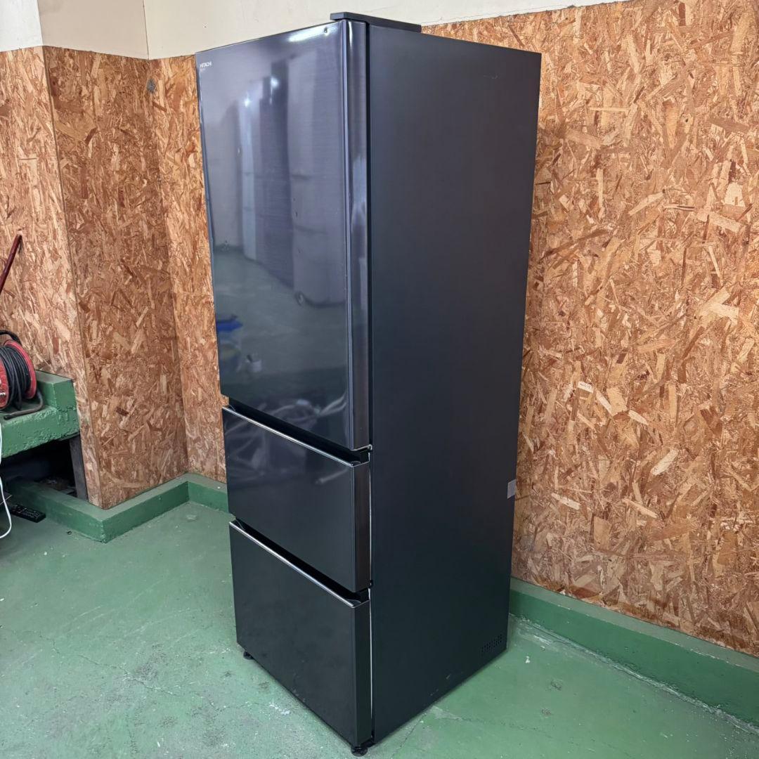 33E3 送料設置無料 日立　自動製氷機能付き大型冷蔵庫　375L 洗濯機