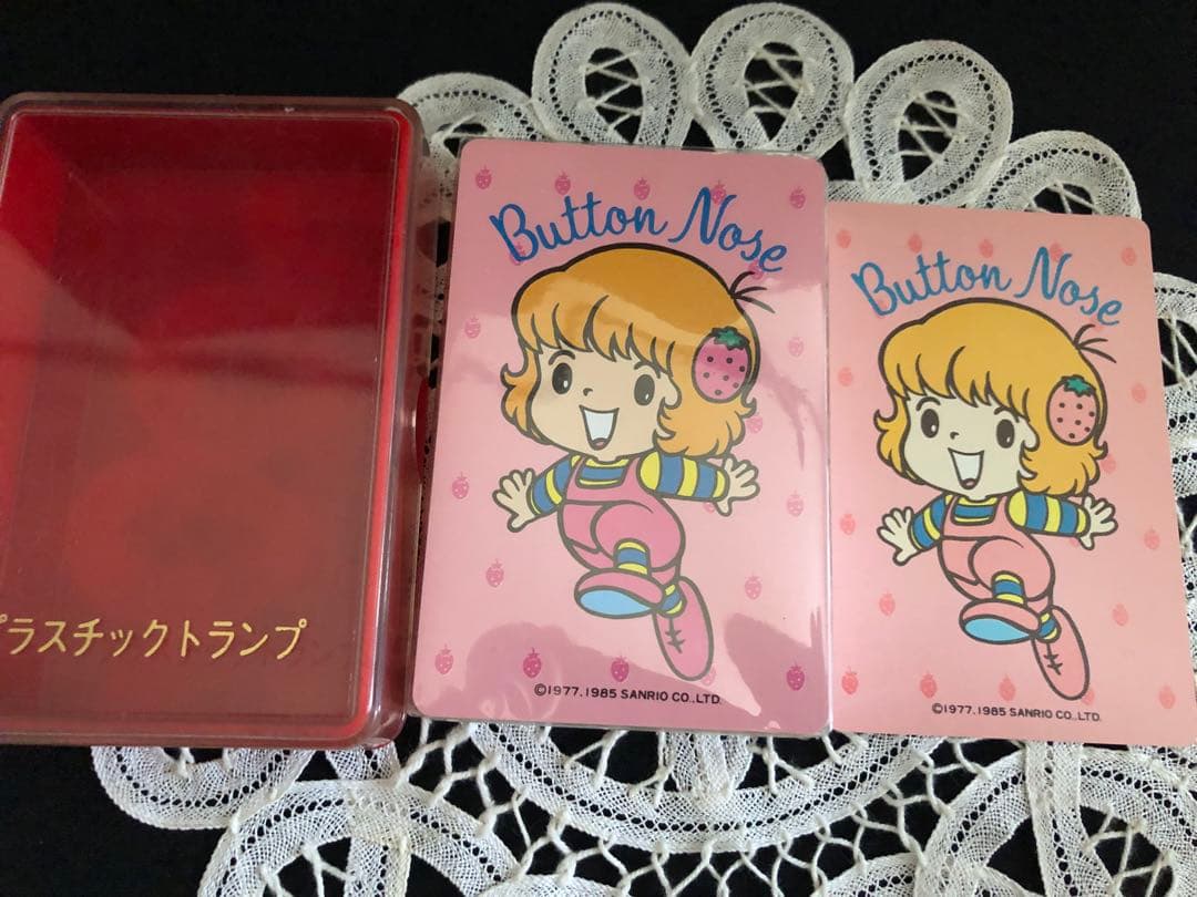サンリオ レトロ　Button Nose ボタンノーズ　トランプ　1985年製