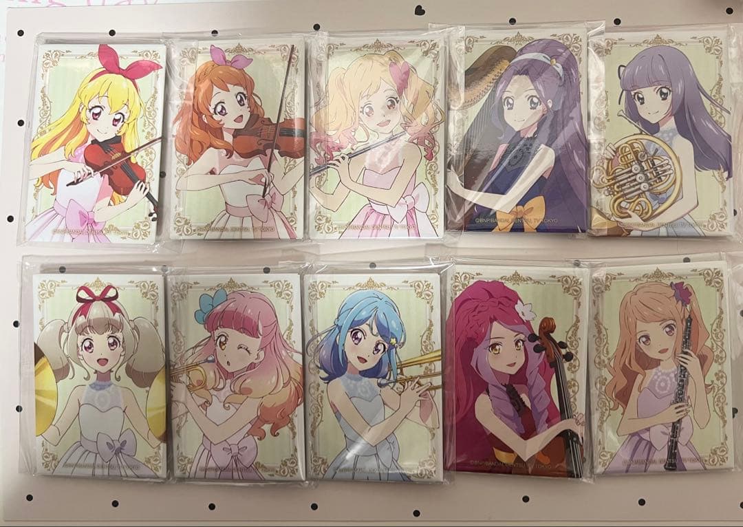 アイカツ　オケカツ　缶バッジ　10個セット コンプリート