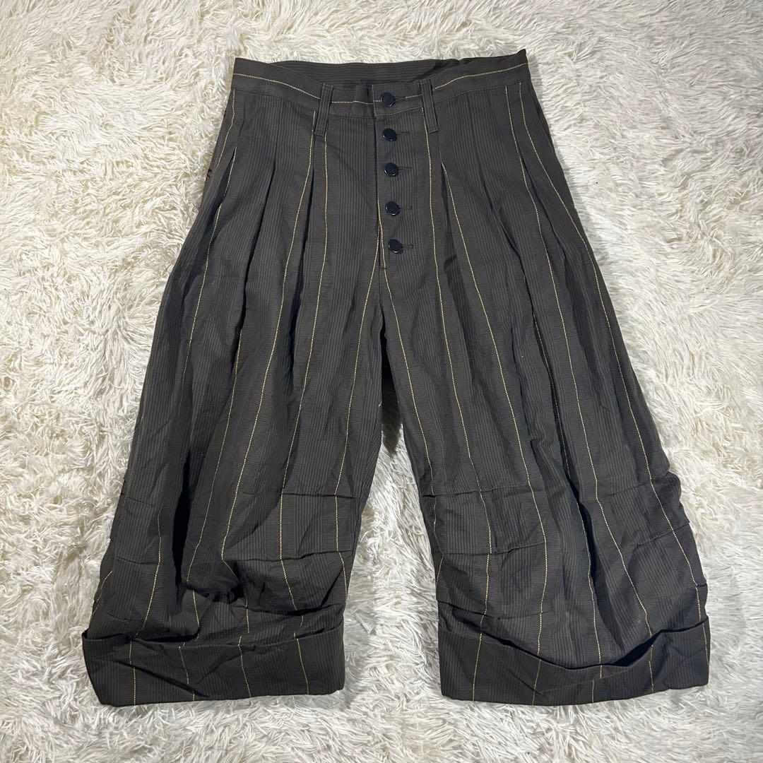 NEMETH ネメス ARCHIVE 立体裁断3タックパンツ