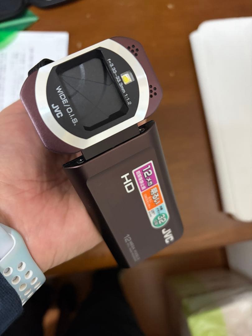 JVC HDビデオカメラ 12メガピクセル 32GB
